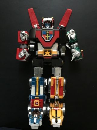 Voltron Die Cast Figure 1981 Made In Japan 11” Tall
