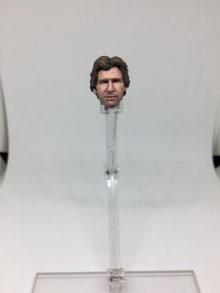 Custom 1:12 S.  H.  Figuarts Star Wars A Hope Han Solo Harrison Ford Head