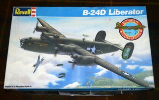 Revell 1/72 Consolidated B - 24d Liberator Usaaf Bomber