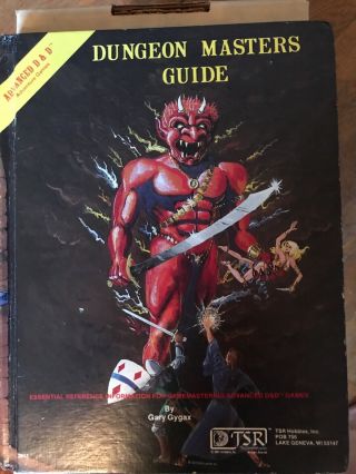 Advanced Dungeons & Dragons Dungeon Masters Guide Tsr 2011