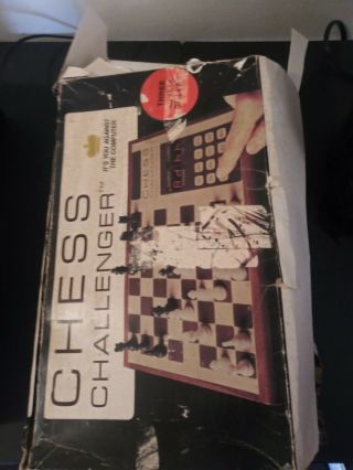 Fidelity Electronics Chess Challenger Game Only The Board 1977
