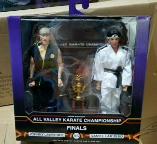 Neca Karate Kid 1984 Daniel & Johnny Clothed Action Figure 2 - Pack Tournament Set
