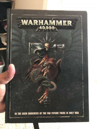 Games Workshop Warhammer 40k 8th Edition Hardcover Rulebook