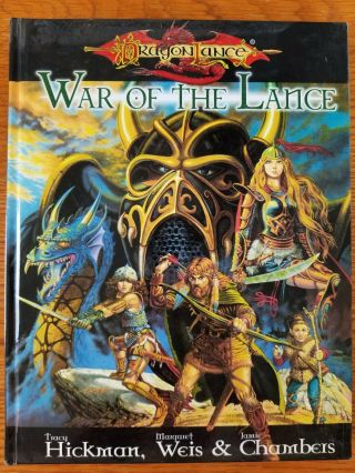 Dragonlance War Of The Lance Hc D20 Dungeons & Dragons 3rd Edition