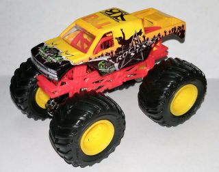 Rock Star Rockstar Custom Built Hot Wheels Monster Jam Truck 1/64