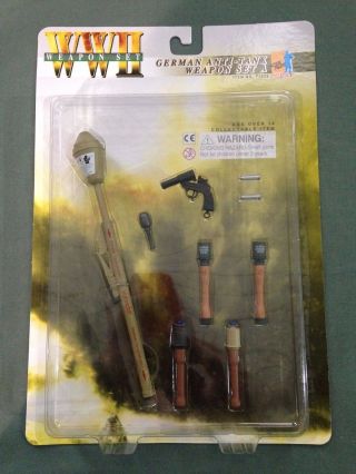 Dragon 1/6 Scale 12 " German Soldiers Wwii Anti - Tank Weapon Set A 71033 Loose