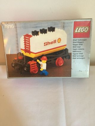 Lego Trains 7816 Shell Tanker Wagon