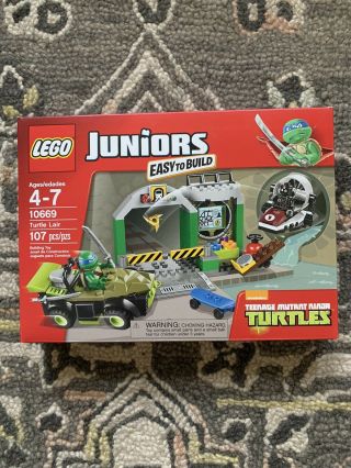Lego (10669) Tmnt - Teenage Mutant Ninja Turtle Lair - Retired