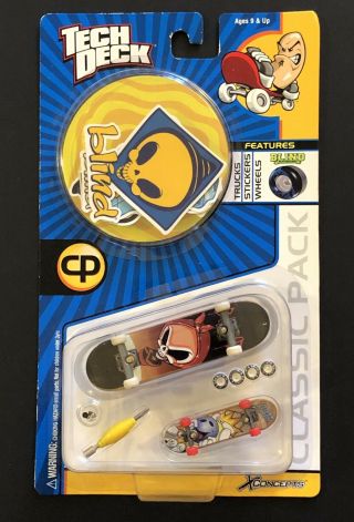 2002 Tech Deck Blind Classic Pack Ronnie Creager 96mm Fingerboard Skateboard