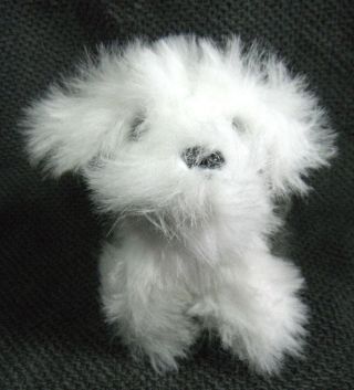 Grey & White Dulux Puppy Dog - Plush - 12cm