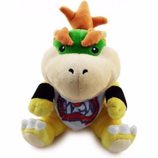 Baby Bowser Jr 7 " Plush Mario Bros.  Little Buddy Toy Stuffed Koopa Gift