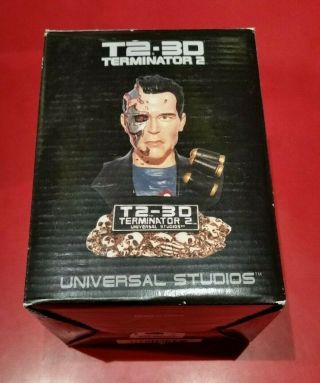 Terminator 2 - T2 - 3d Universal Studios Mini Bust