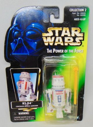 Kenner Star Wars Power Of The Force 3.  75 " R5 - D4 Action Figure Potf