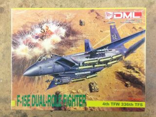 Khs - 1/144 Dml Model Kit 4534 F - 15e Dual - Role Fighter 4th Tfw 336th Tfs (a)