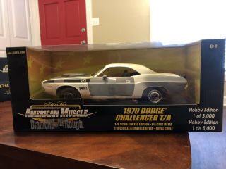 1/18 Scale 1970 Dodge Challenger T/a (diamond In The Rough) 1 Of 5000 By Ertl