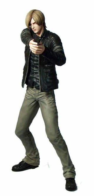 Biohazard Resident Evil6 Leon S Kennedy Scale Figure Capcom Japan W/tracking