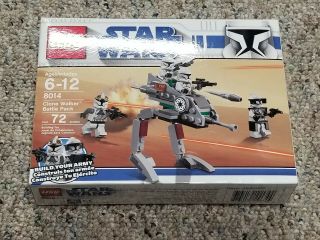 Lego Star Wars - 8014 - Clone Walker Battle Pack Nib