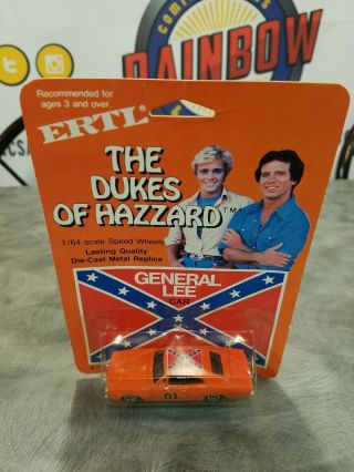 General Lee From The Dukes Of Hazzard 1:64 Scale Diecast Ertl 1969 Dodge Charger