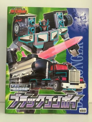 [nib] Takara Transformers Car Robot D - 012 Black Convoy