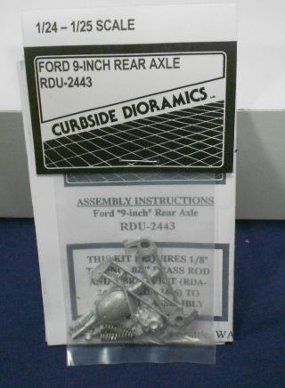 1/24 1/25 Ford 9 Inch Rear End Axle Curbside Dioramics R&d Unique