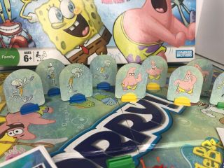 SpongeBob Squarepants SORRY Game by Parker Brothers - 2008 edition - Complete 4