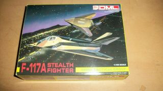 Dml 1/144 F117a Stealth Fighter 4450th Tactical Group Kit 4521