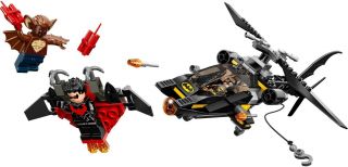 76011 Lego Batman Man - Bat Attack W/ 3 Minifigs (nightwing,  Man - Bat) -