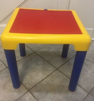 Lego Duplo Table W/removable Legs For Easy Storage - Fits All Major Block Brands