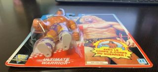 WWF Hasbro Ultimate Warrior Purple Trunks Series 3 French 1992 Wrestling Figure 2