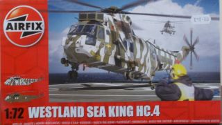 Airfix 1:72 Westland Sea King Hc.  4 Royal Navy Commando Helicopter.