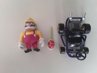 Toybiz Mario Kart 64 Video Game Stars Wario Figure - 1999 Nintendo
