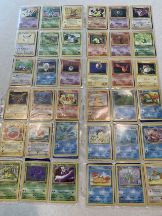Over 500 1999 Pokémon Cards 1st Addition.  Rare.  Regular.  Trainer And Energy Cards
