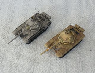 (2) 1/72 Scale Forces Of Valor - Die Cast - Iraqi T - 72