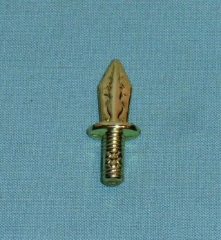 Vintage Mego Micronauts Yellow Acroyear Sword Weapon Part Accessory