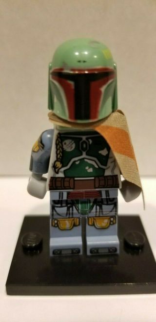 Lego Minifigure Star Wars Boba Fett (printed Arms) 75060 Slave 1