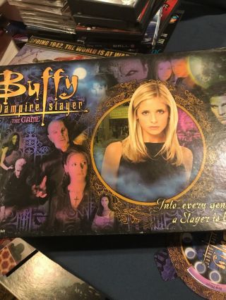 Buffy The Vampire Slayer The Board Game Hasbro 2000 Edition
