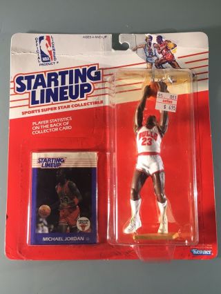 Michael Jordan 1988 Starting Lineup Chicago Bulls - Slu Rookie Year