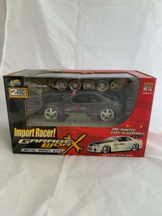 Jada Toys Import Racer 1:24 Skyline Gtr R34 Gunmetal
