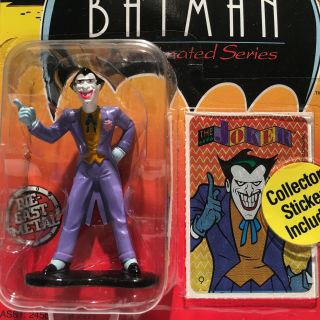 Batman: The Animated Series Joker Die Cast Metal Figure Ertl
