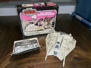 Star Wars Kenner 1980 Empire Strikes Back Snowspeeder Pink Box Mib