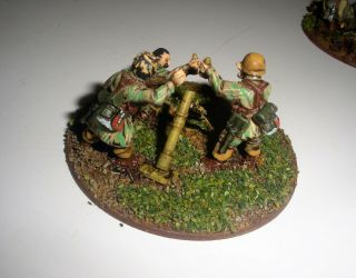 Warlord Games: Bolt Action German Mortar Team Paint By Caleb Cgrpainters