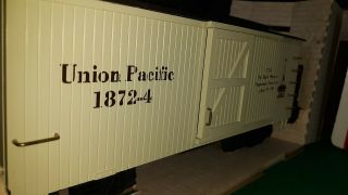 Kalamazoo train Union Pacific Box Car TCA Museum 1990 LGB Couplers (H) 3