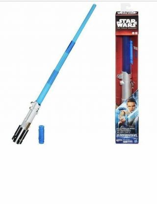 Star Wars: The Force Awakens - Rey (starkiller Base) Electronic Lightsaber Blue