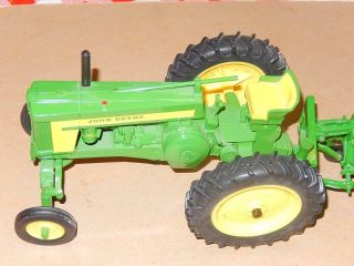 Ertl John Deere 3020 Tractor With Plow Die Cast 1/16 Scale