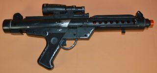 Star Wars Stormtrooper Electronic Blaster Black Hasbro 1996 Gun