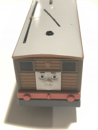 2013 Thomas & Friends Toby 7 Mattel Trackmaster Motorized Train & 2