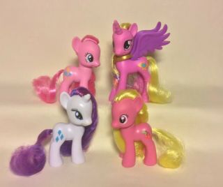 G4 My Little Pony 4” Cherry Pie Rarity Princess Cadance Pinkie Pie S92