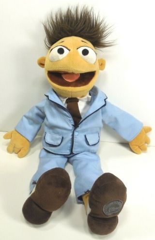 Disney Store 17 " Plush Walter Most Wanted Muppet Movie Large Toy Stuffed Doll