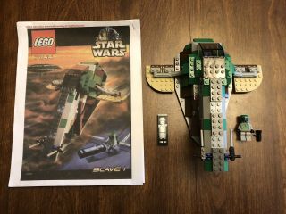 Lego Star Wars 7144 Slave 1 Boba Fett 100 Complete With Pdf Instructions