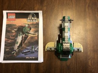 Lego Star Wars 7144 Slave 1 Boba Fett 100 Complete With PDF Instructions 2